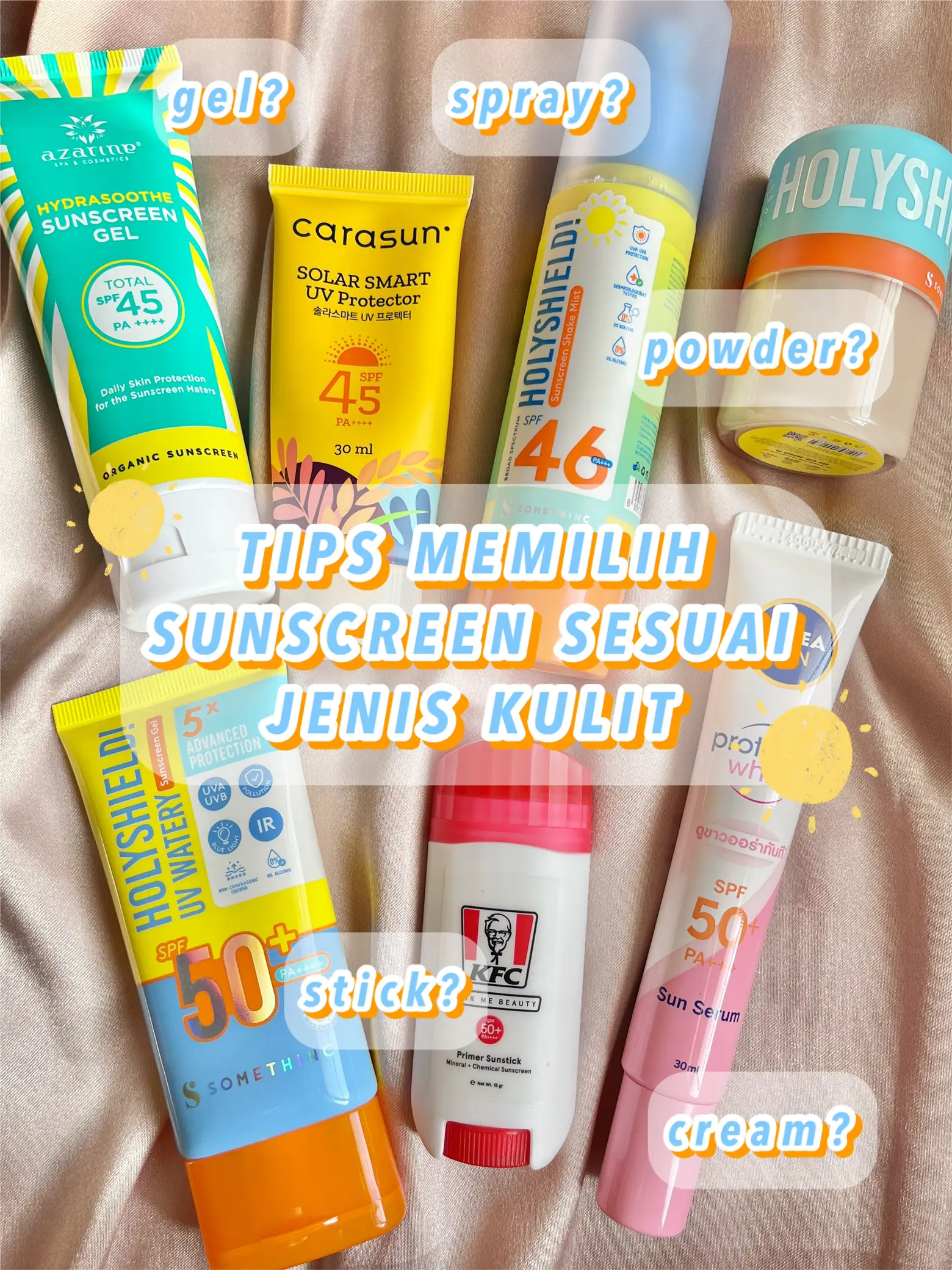 Tips Memilih Sunscreen Sesuai Jenis Kulit Galeri Diposting Oleh