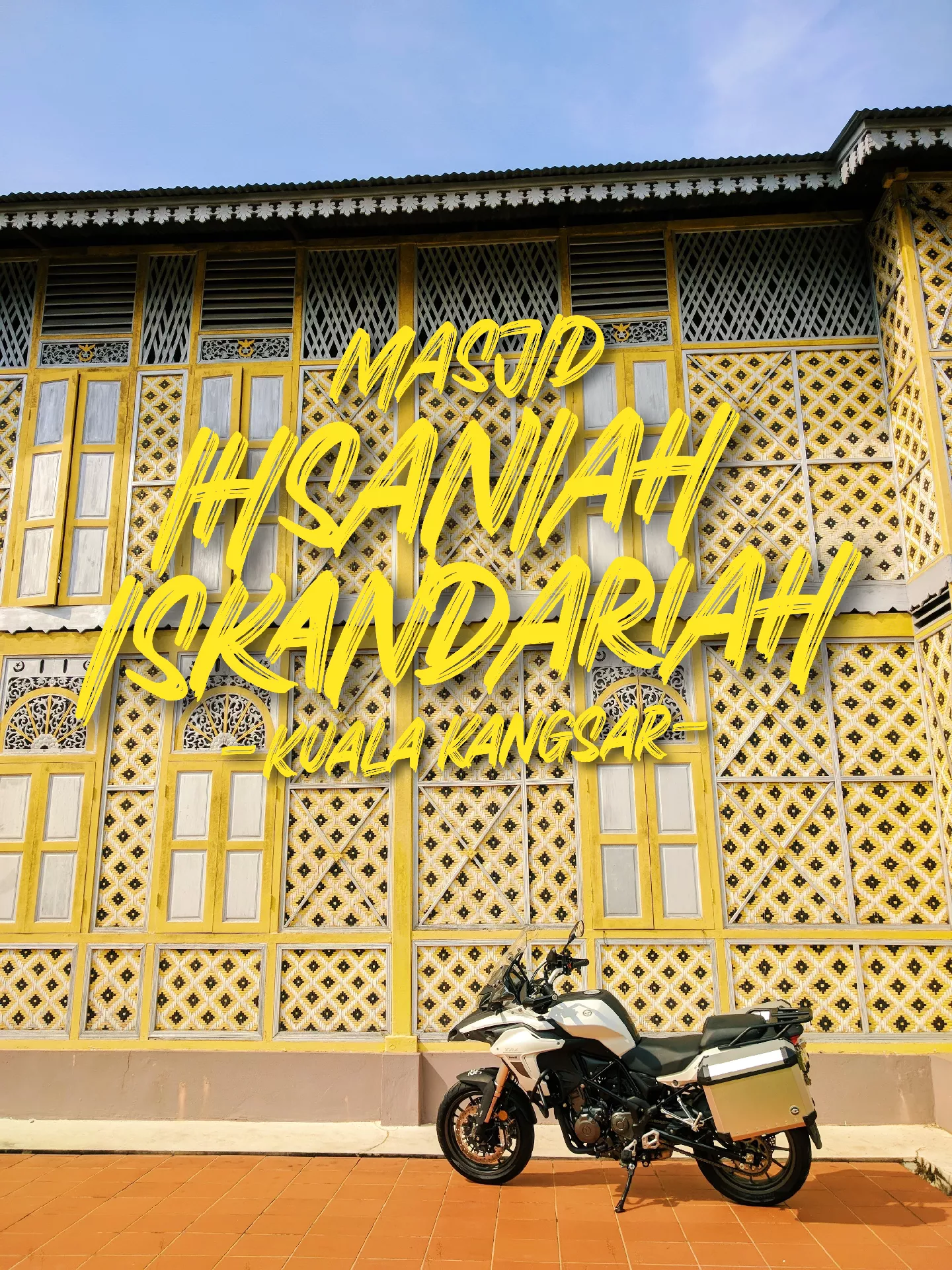 Masjid Dari Anyaman Buluh Di Kuala Kangsar