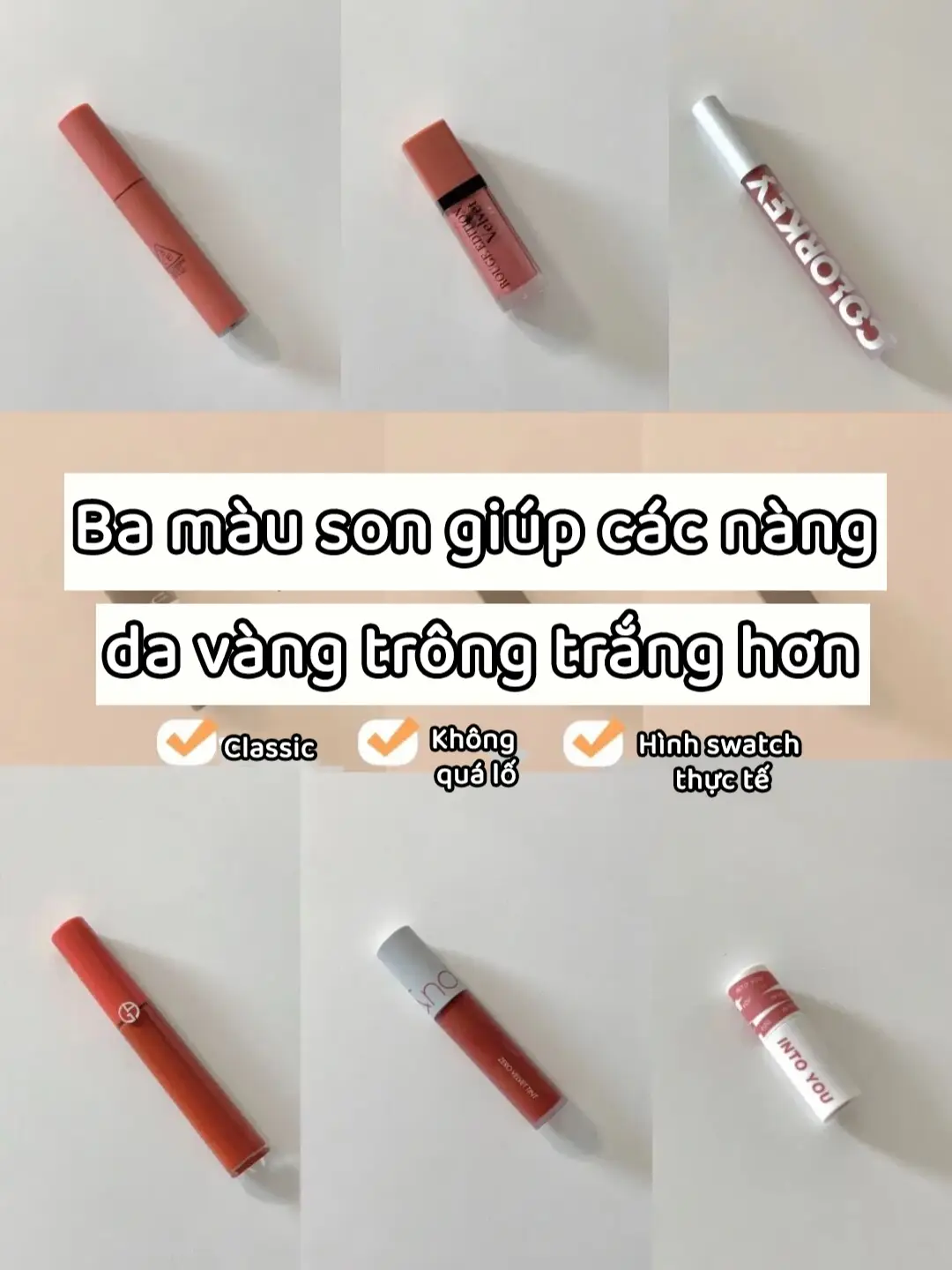 Ba màu son hot giúp nàng da vàng trắng bật tông Bộ sưu tập do