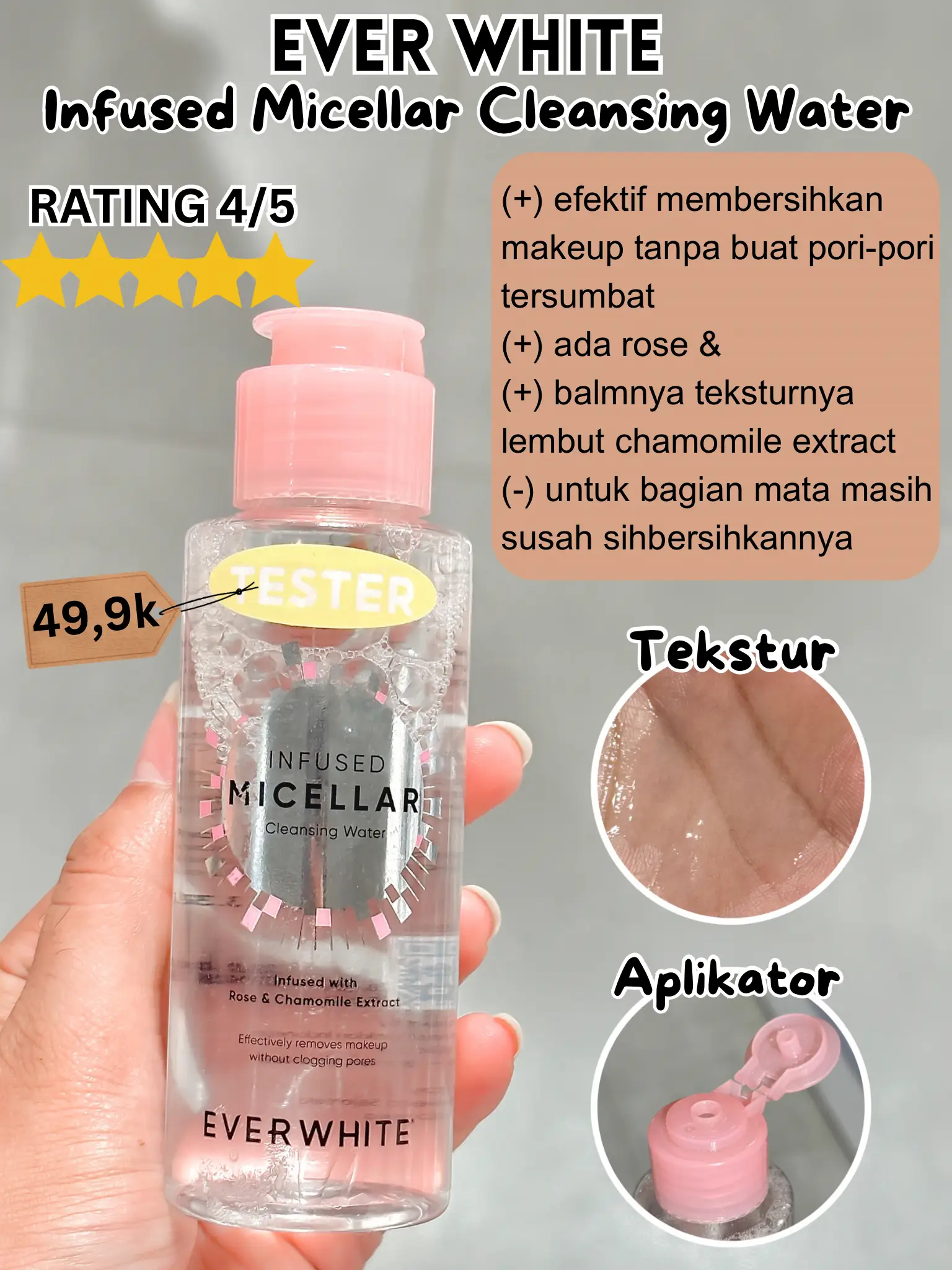 Rekomendasi Micellar Water Harganya Under K Galeri Diposting