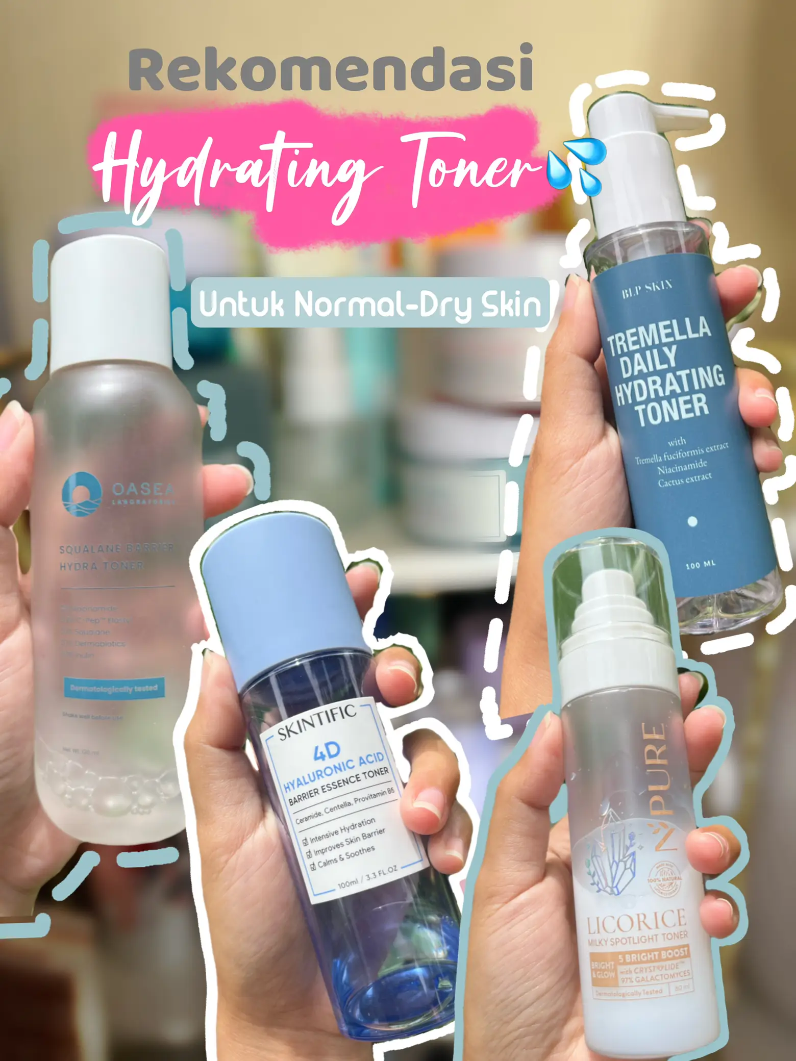 Rekomendasi Hydrating Toner For Normal Dry Skin Galeri Diposting Oleh