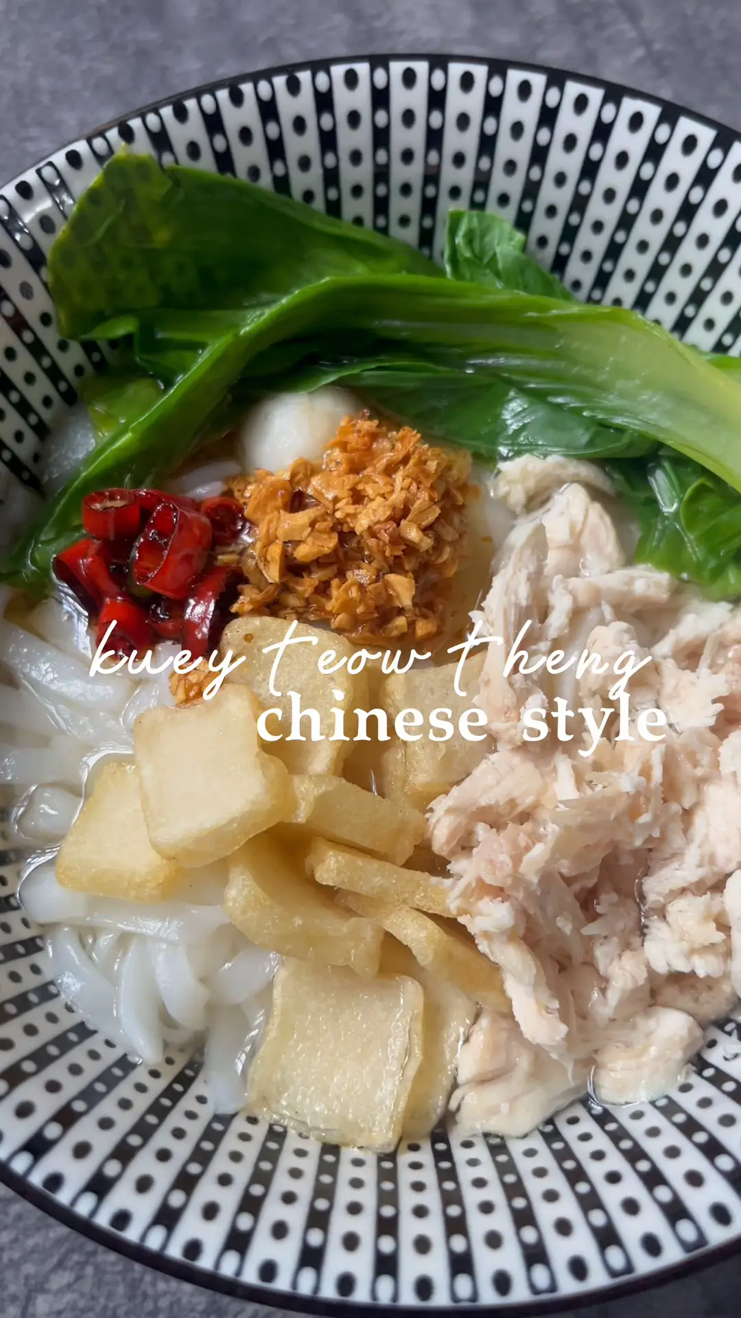 Kuey Teow Sup Chinese Style Video Diterbitkan Oleh Fyrasaas Lemon