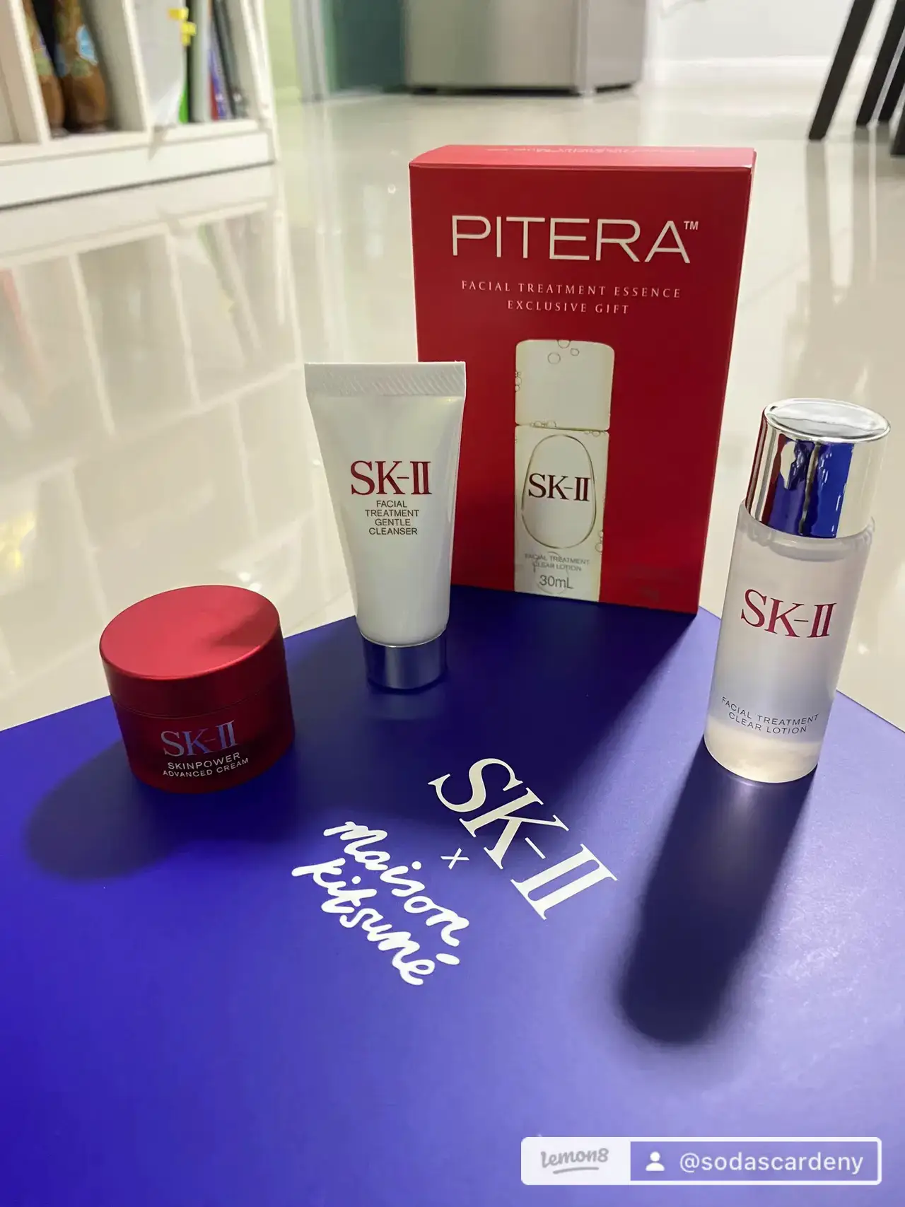 Sk Ii Facial Treatment Essence X Maison Kitsune