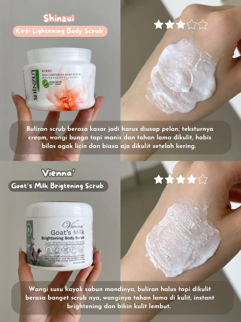 Review Body Scrub Mencerahkan Start K Galeri Diposting Oleh