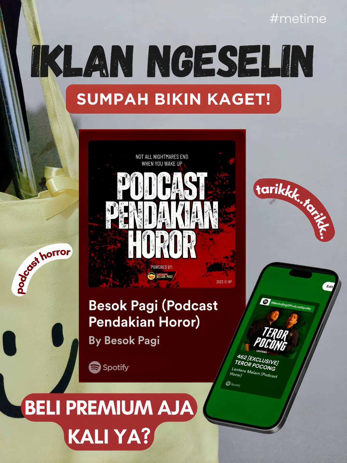 Kesel Banget Sama Iklan Podcast Horror Spotify Galeri Diposting