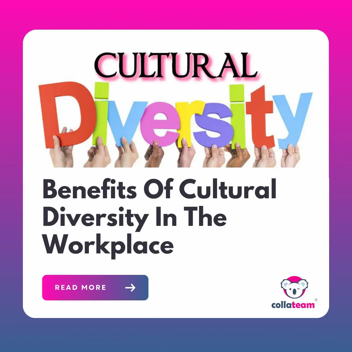 Benefits Of Cultural Diversity In The Workplace Galeri Disiarkan Oleh