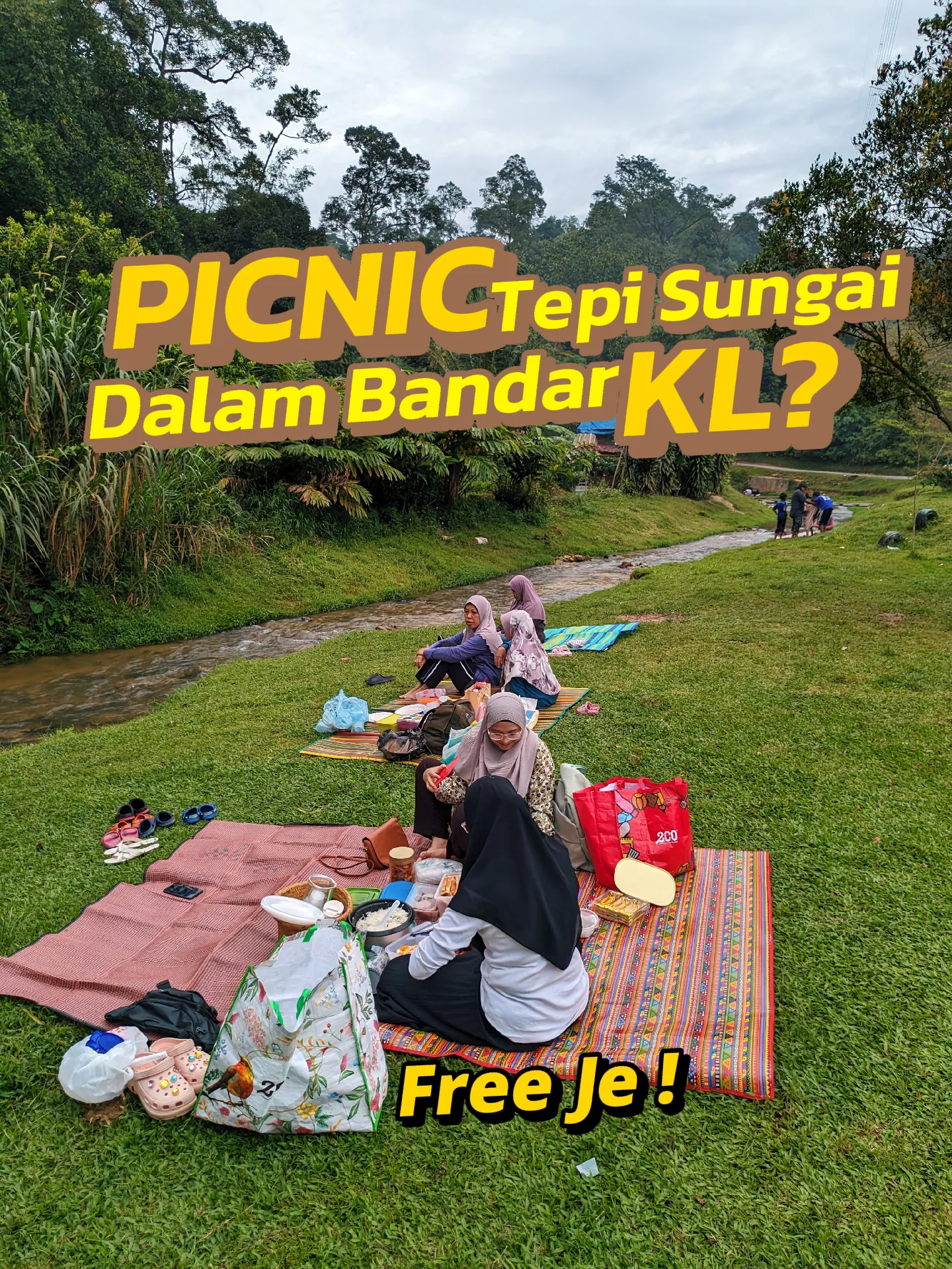 Hidden Spot Picnic Tepi Sungai Minit Dari Kl Hazwan Hafiz