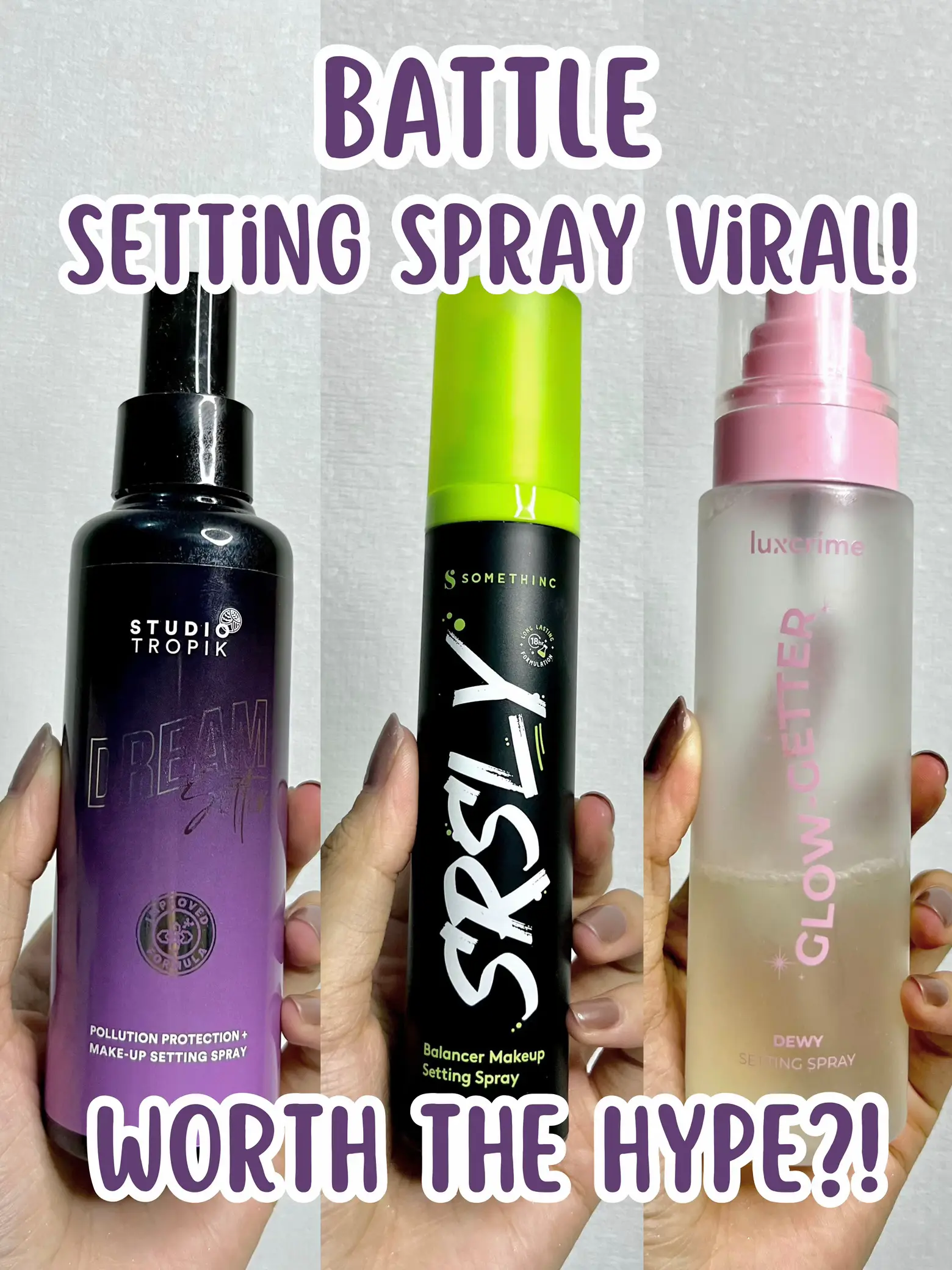 Setting Spray Makeup Yang Bagus Saubhaya Makeup