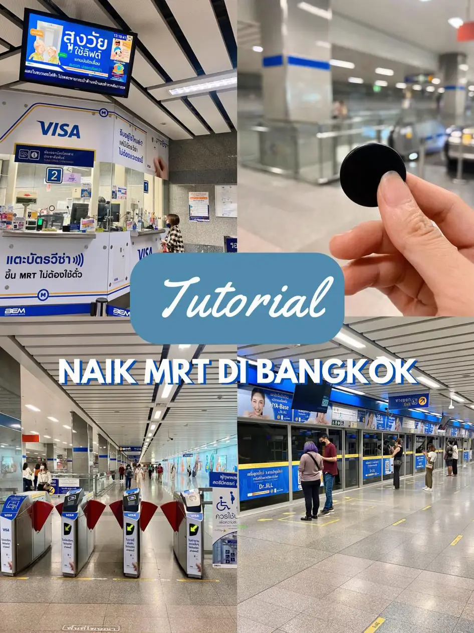 Tutorial Naik Mrt Di Bangkok Thailand Galeri Diposting Oleh