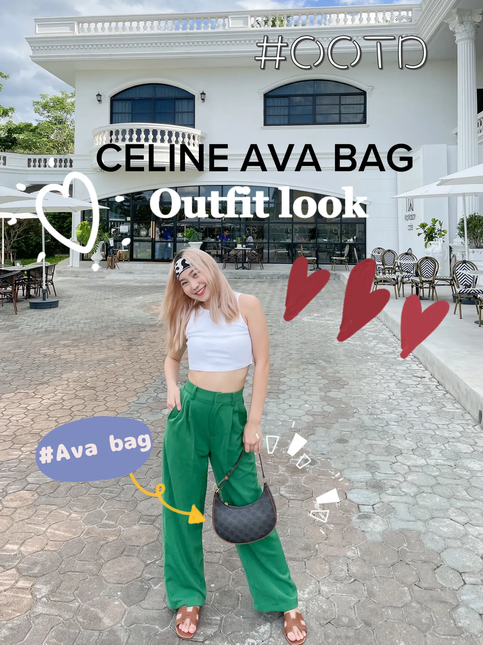 celine ava bag outfit｜TikTok Search