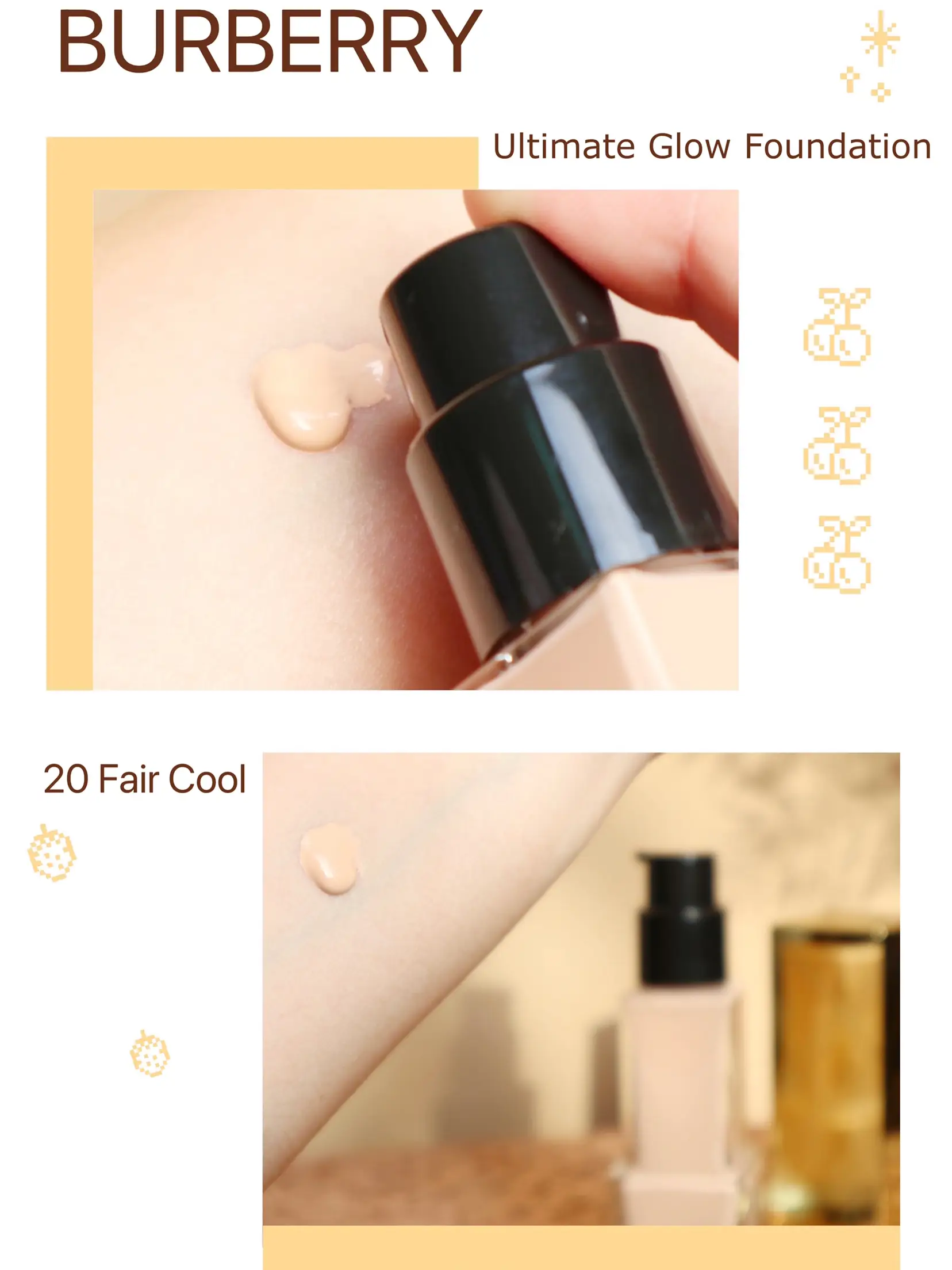 Burberry glow outlet foundation