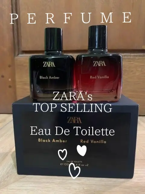 zara black amber and red vanilla perfume price