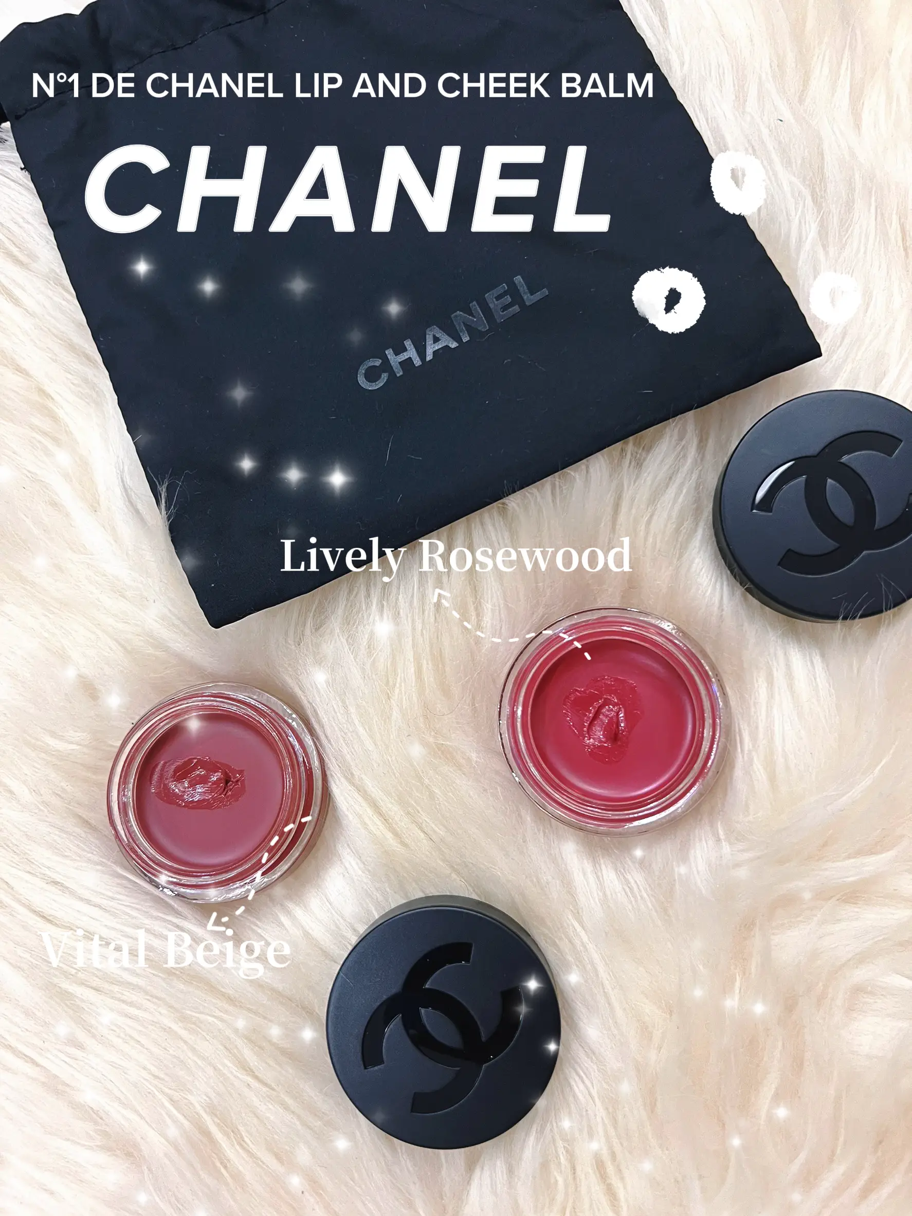 chanel lip and cheek balm lively rosewood