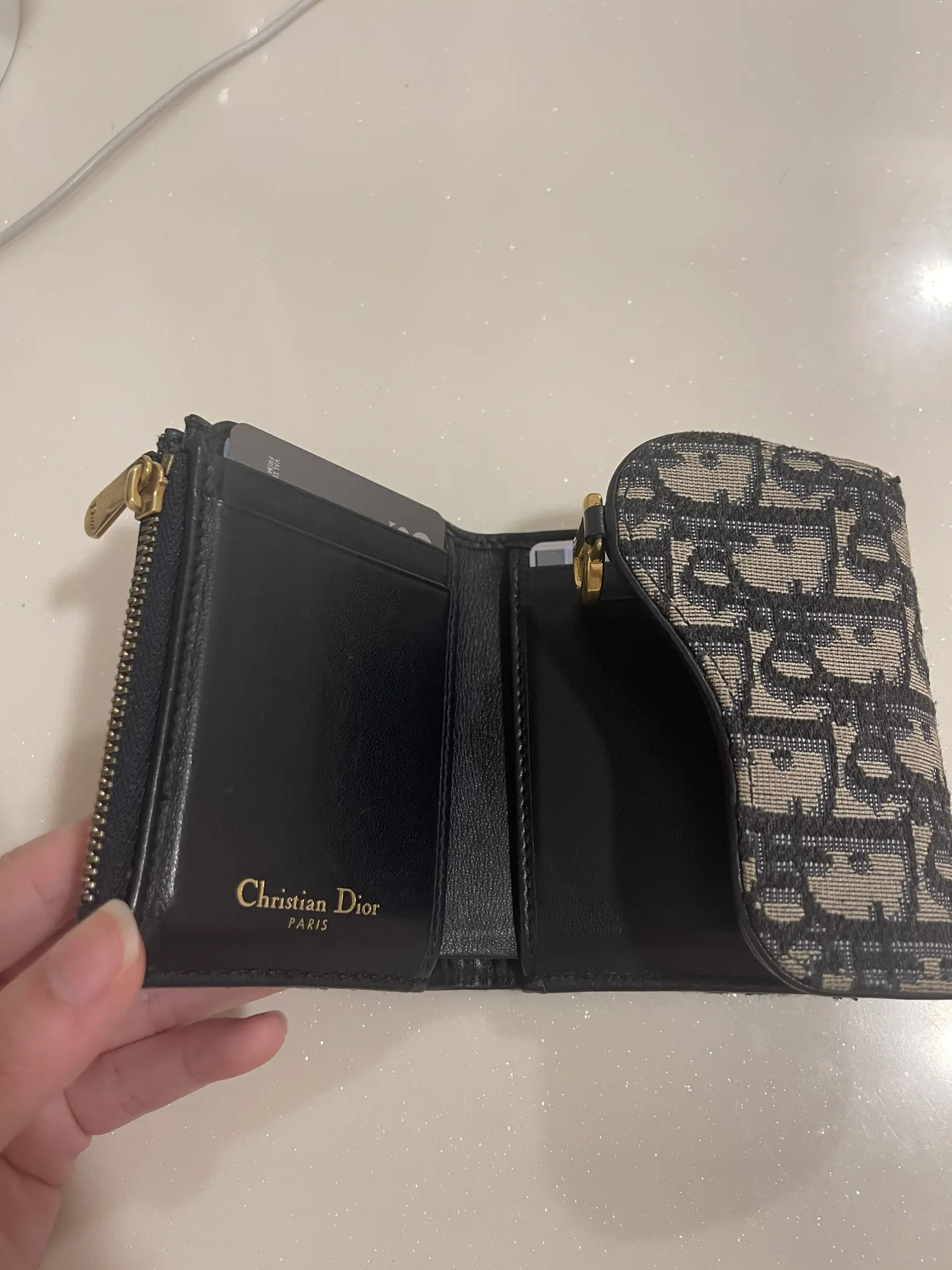 turning my dior saddle wallet into a mini bag! 🤍, Gallery posted by  eurikaleee