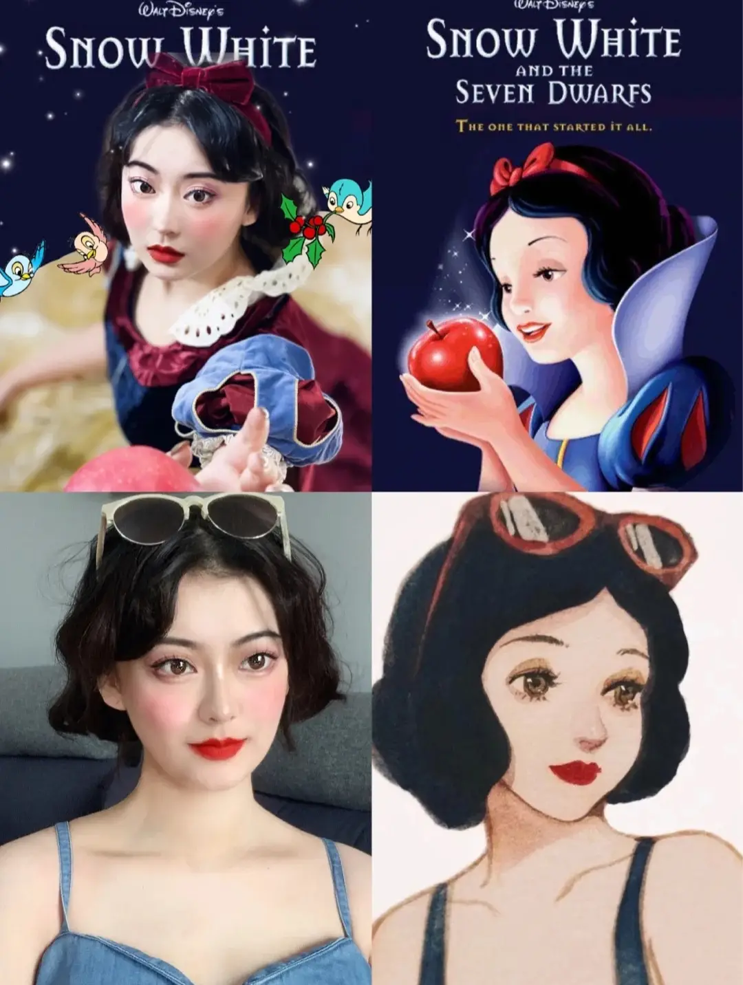 Snow White Makeup Tutorial  If Disney Princesses Were Real 