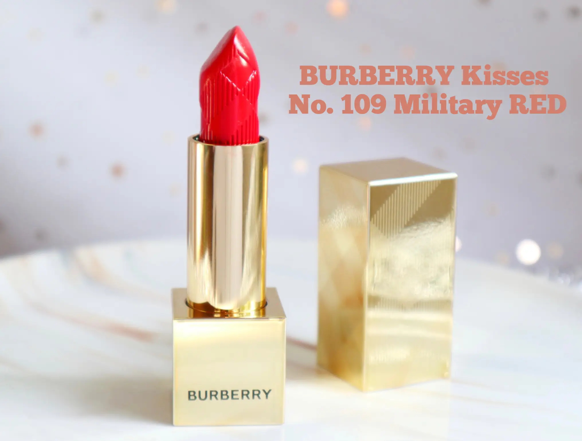 Red Lipstick Must BURBERRY Kisses No. 109 Gallery posted