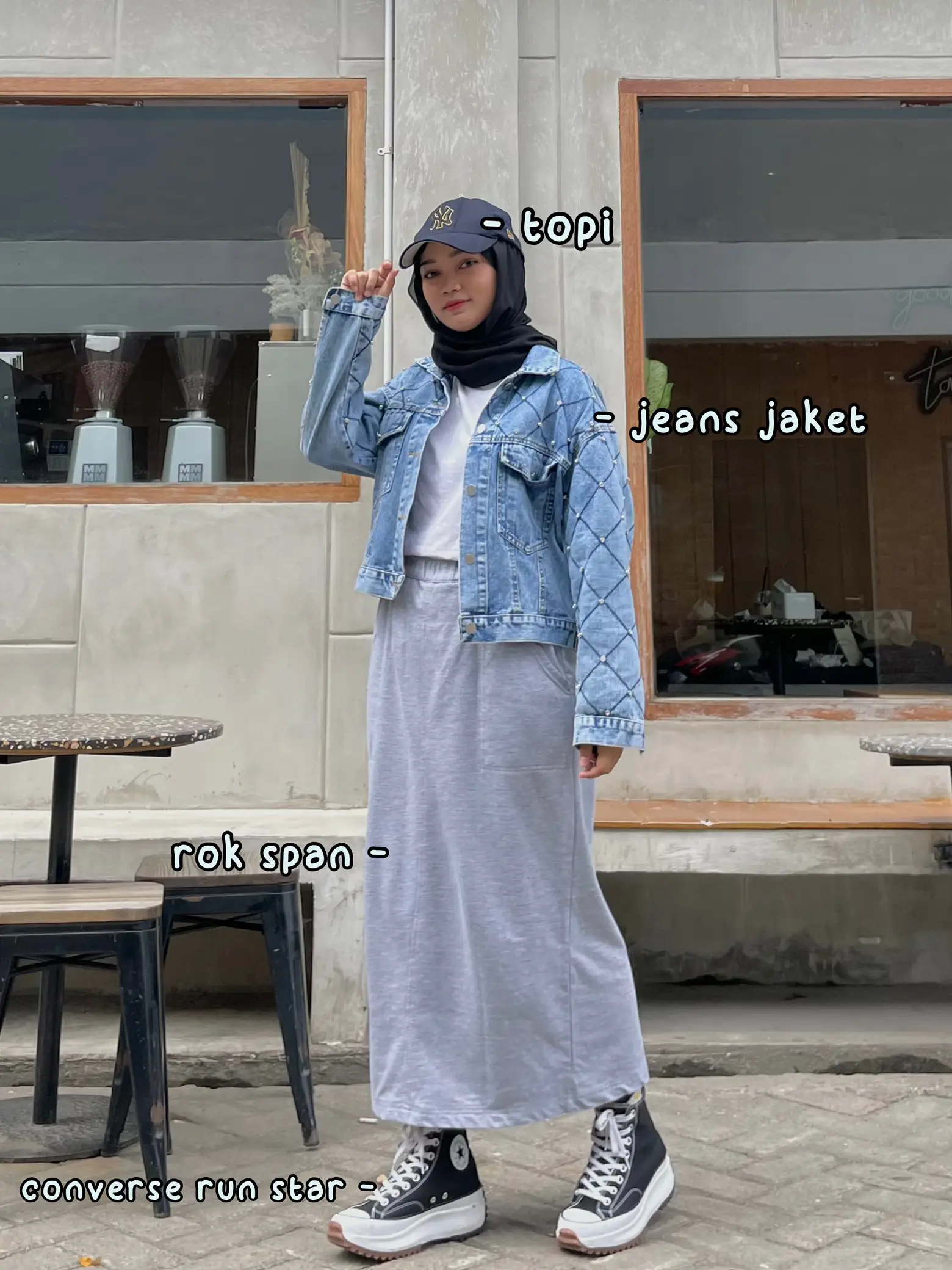 Converse 2024 hijab style