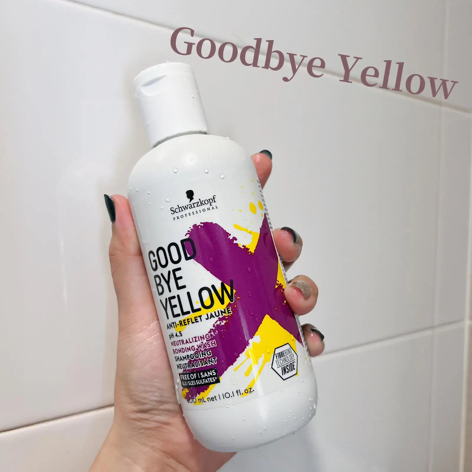 Shampoing SILVER Anti-jaune - HAIR GO PLUS