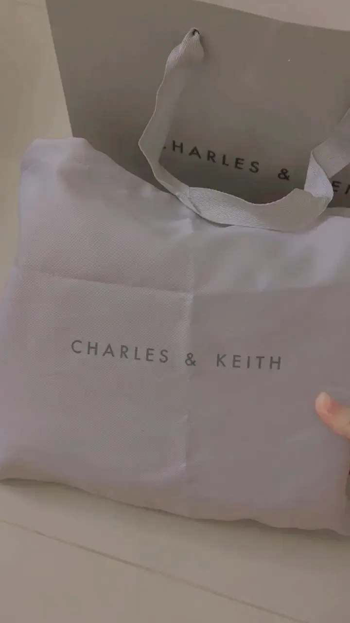 Charles and keith paper on sale bag