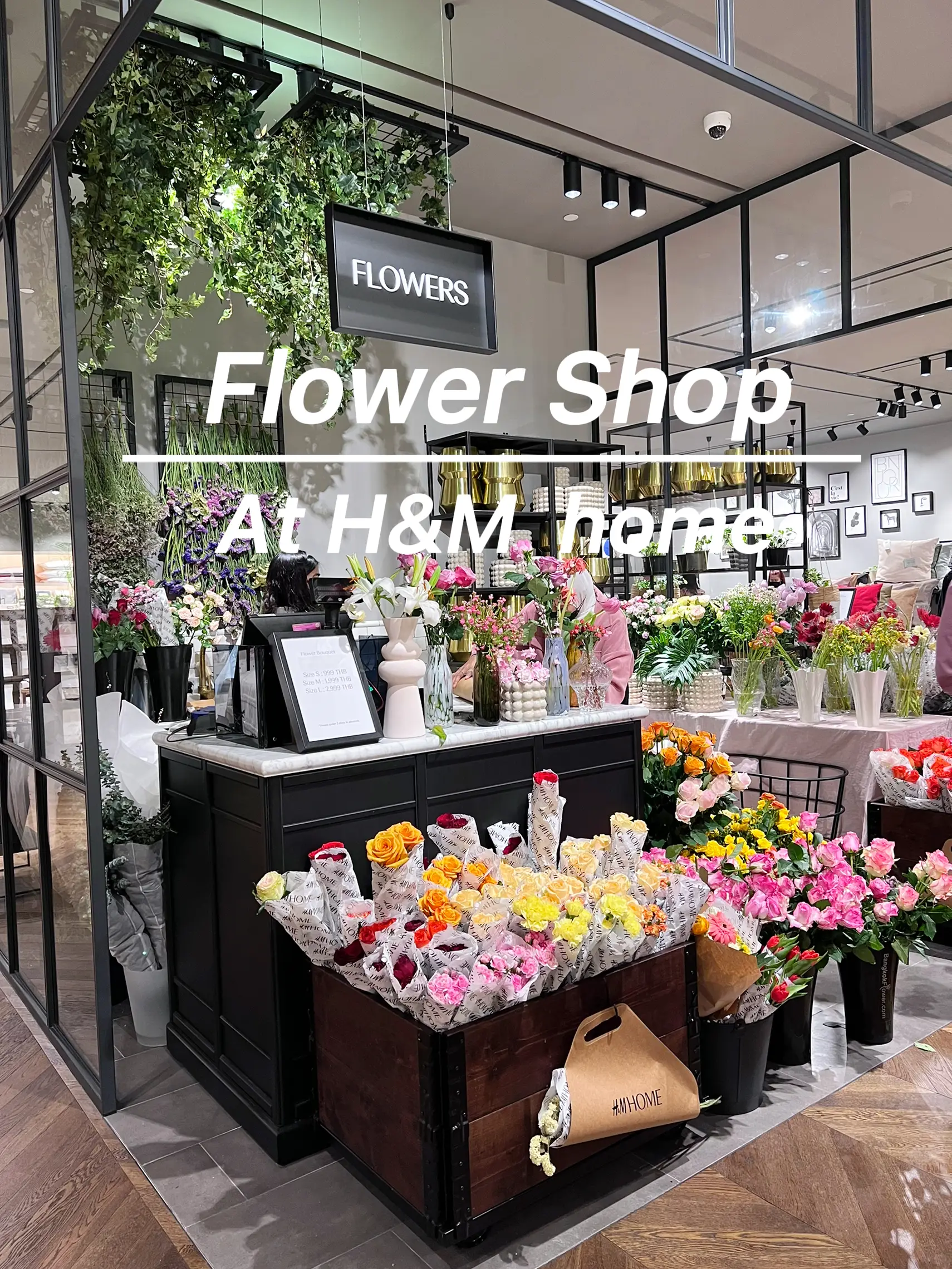 H M home flower shop Central World Gallery posted by