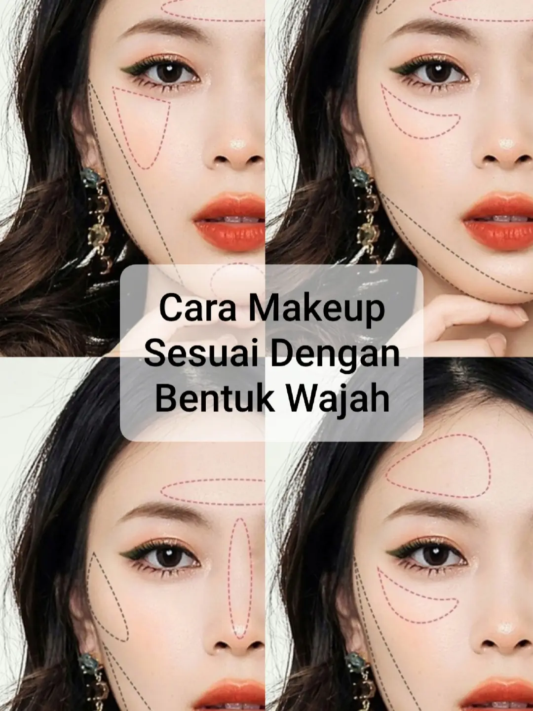 Cara Makeup Sesuai Dengan Bentuk Wajah