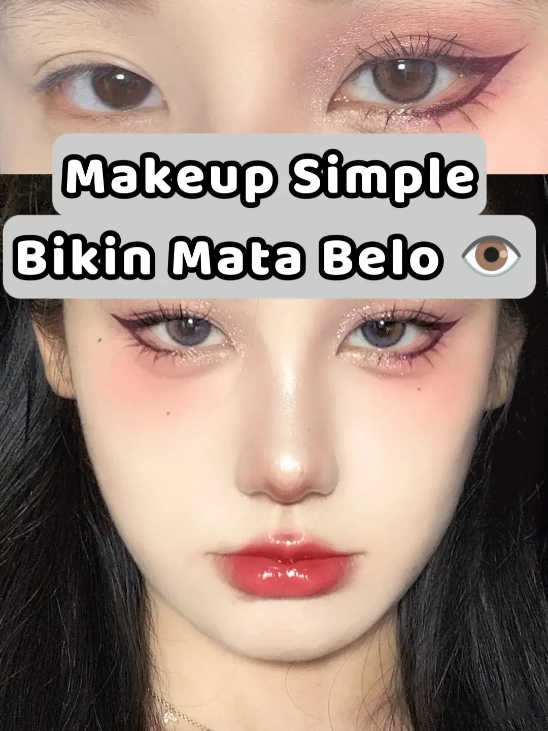 Tutorial Makeup Mata Simple Saubhaya Makeup