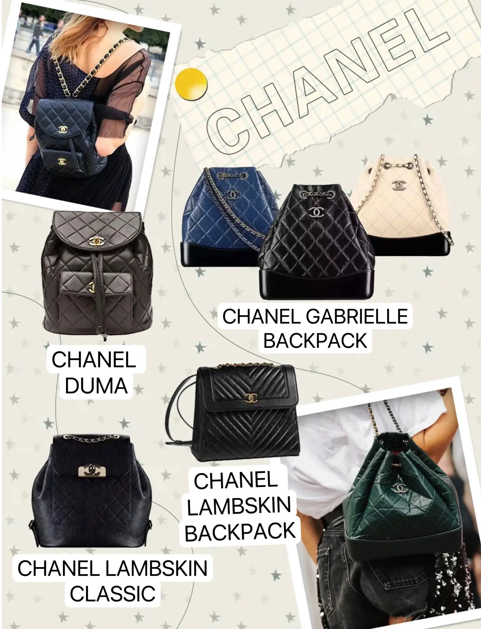 Tas chanel gabrielle