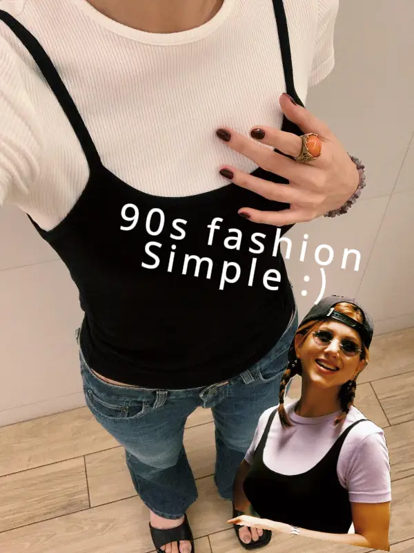 Simple 90s outlet outfit