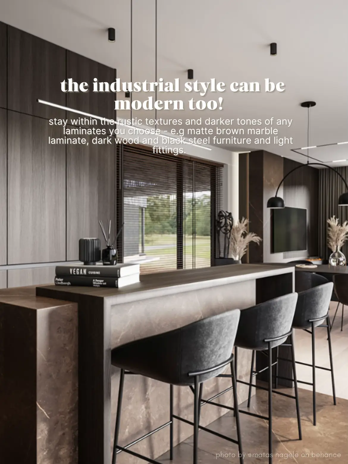 The Industrial Interior Design: The Perfect Blend Of Wood And Metal For  Your Singapore Home