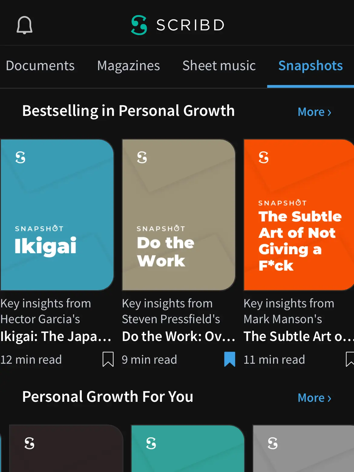 รีวิว App Scribd อ่าหนังสือ ฟัง Audiobook ได้ไม่อั้น ! | แกลเลอรีที่ ...