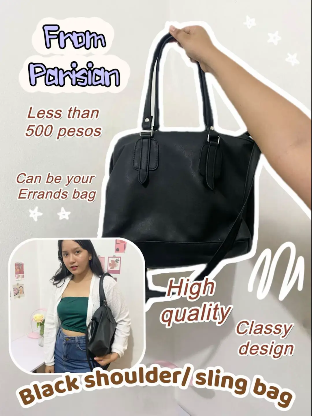 Parisian shoulder online bag