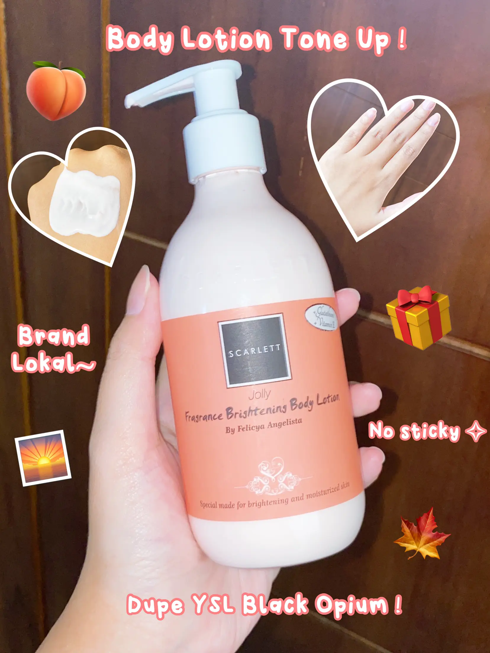 Black opium lotion dupe Clearance