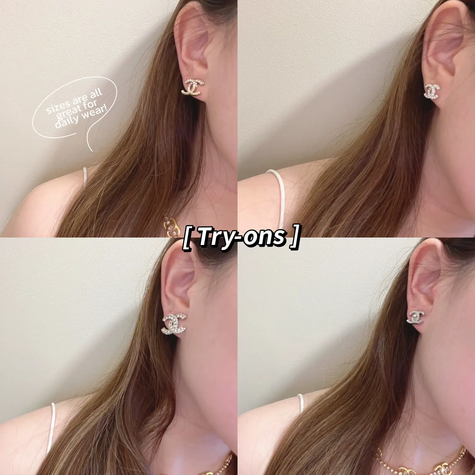 Chanel classic earring
