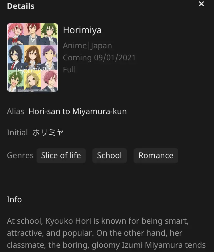 Hori Don't know Miyamura's first name - BiliBili