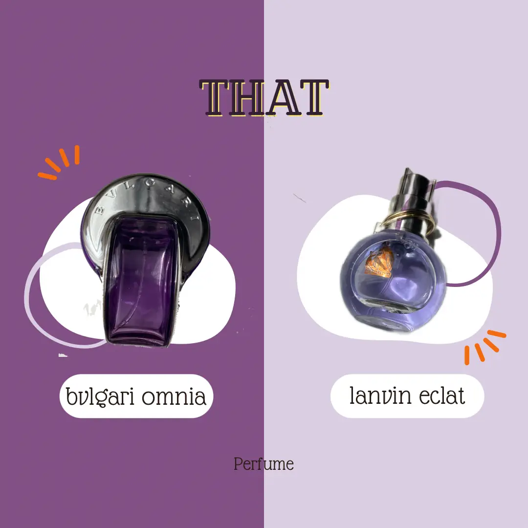 Bvlgari purple outlet bottle