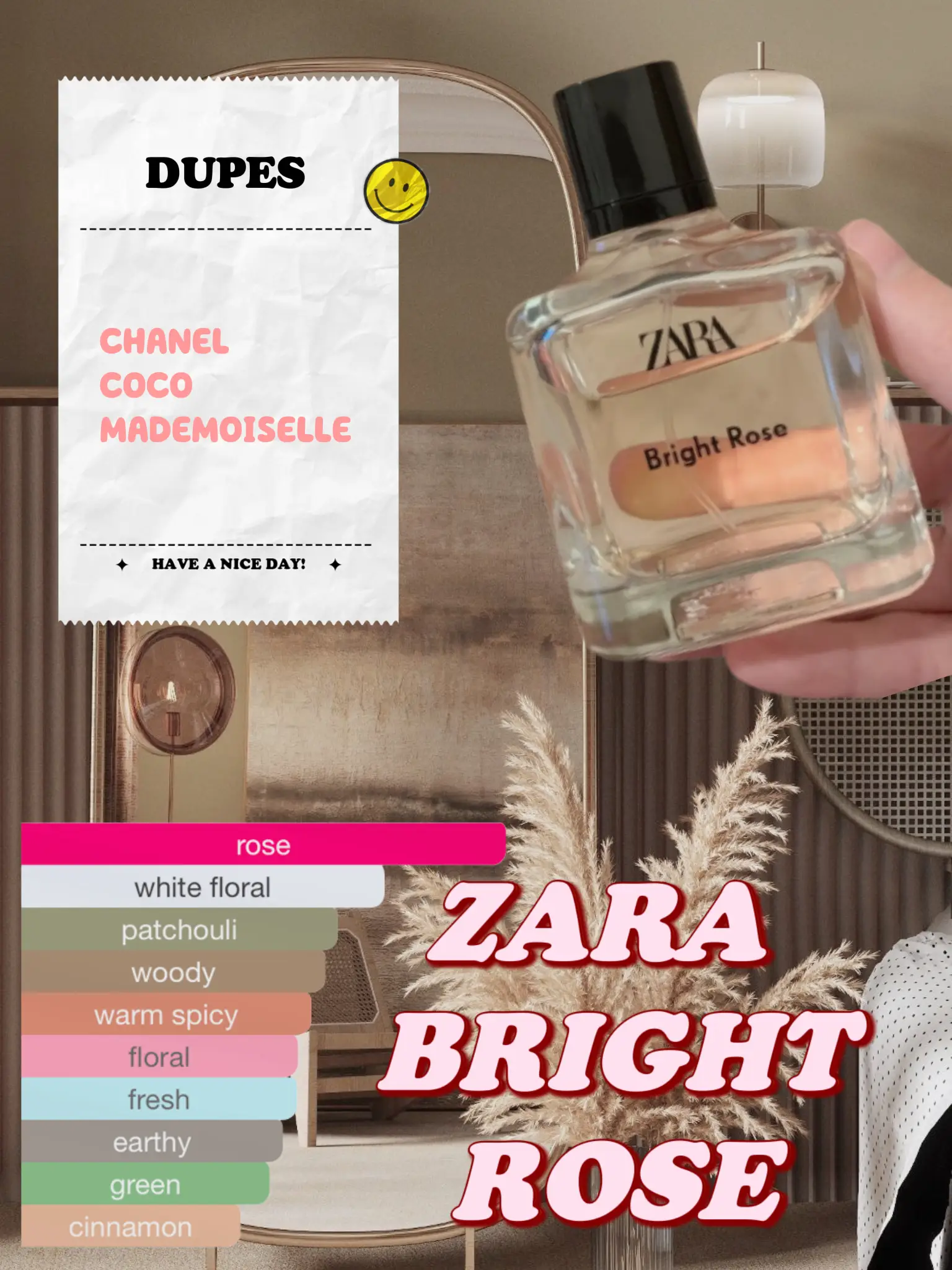 Zara Bright Rose is the identical of Chanel coco, Gallery posted by  Ladysharks