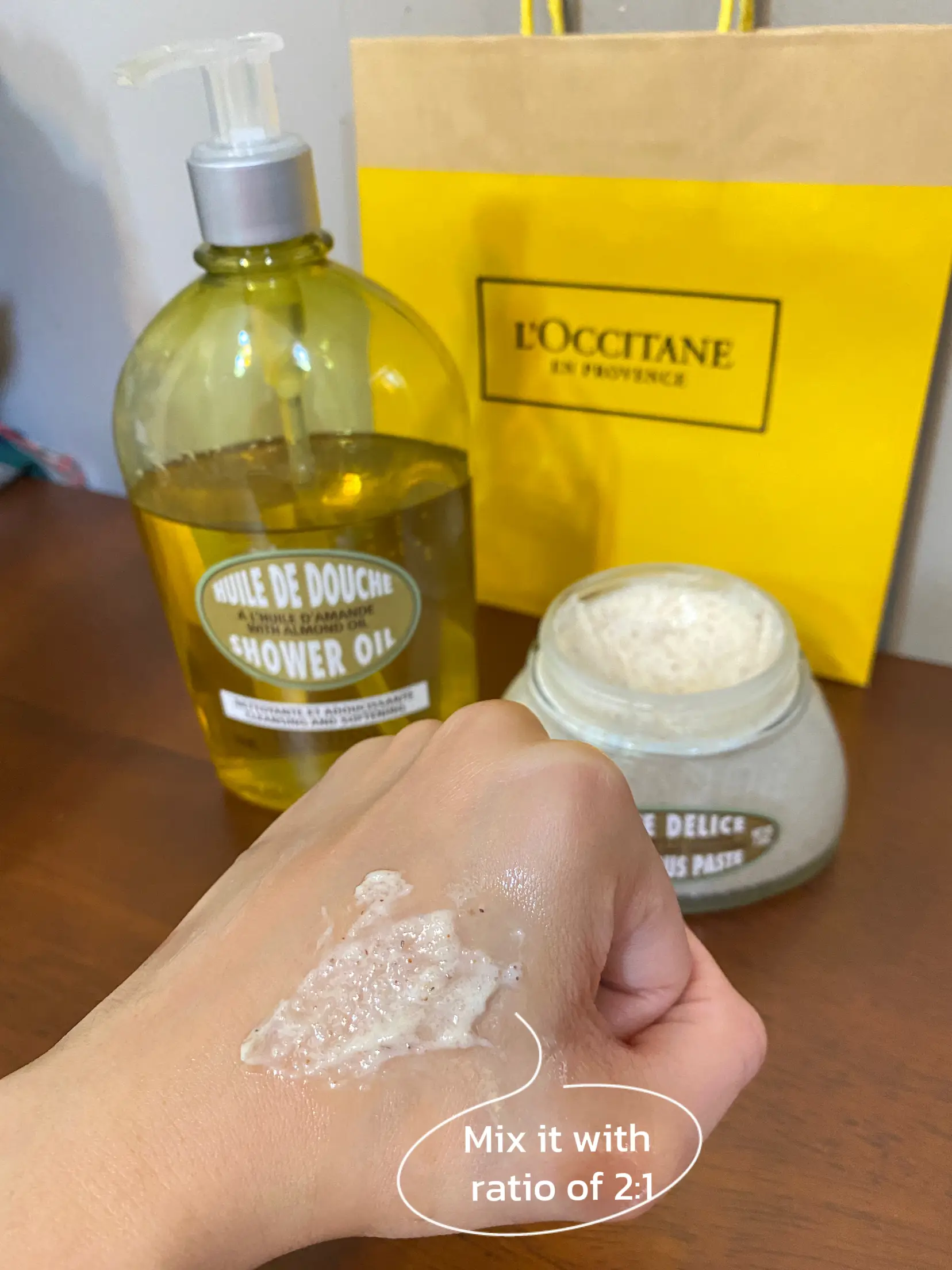 L'Occitane Almond Shower Oil – MIXT Fine Things