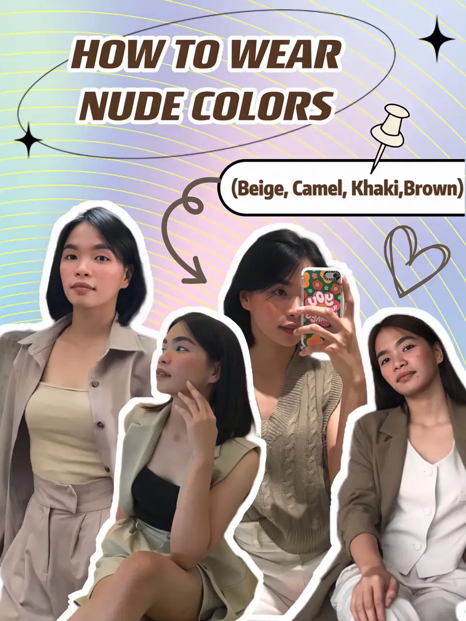 HOW TO WEAR NUDE COLORS 🤎🦋✨ | Gallery posted by Mc 🤎 | Lemon8