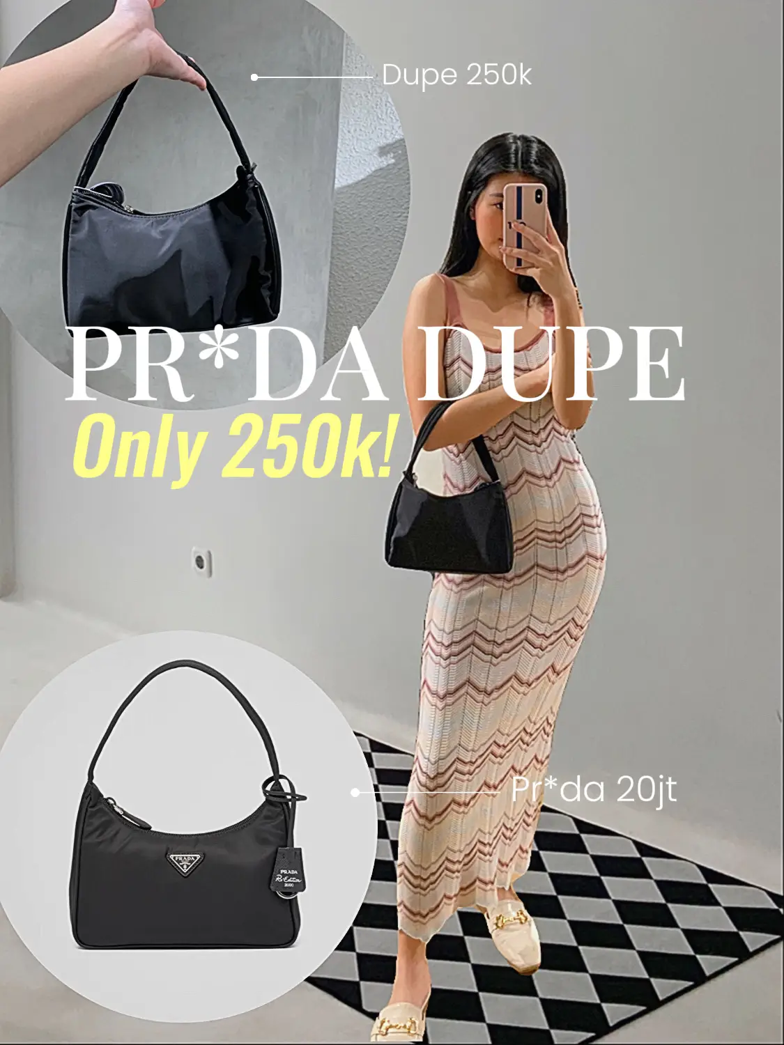 Prada Nylon Dupe Galeri diposting oleh Odelia Catalina Lemon8