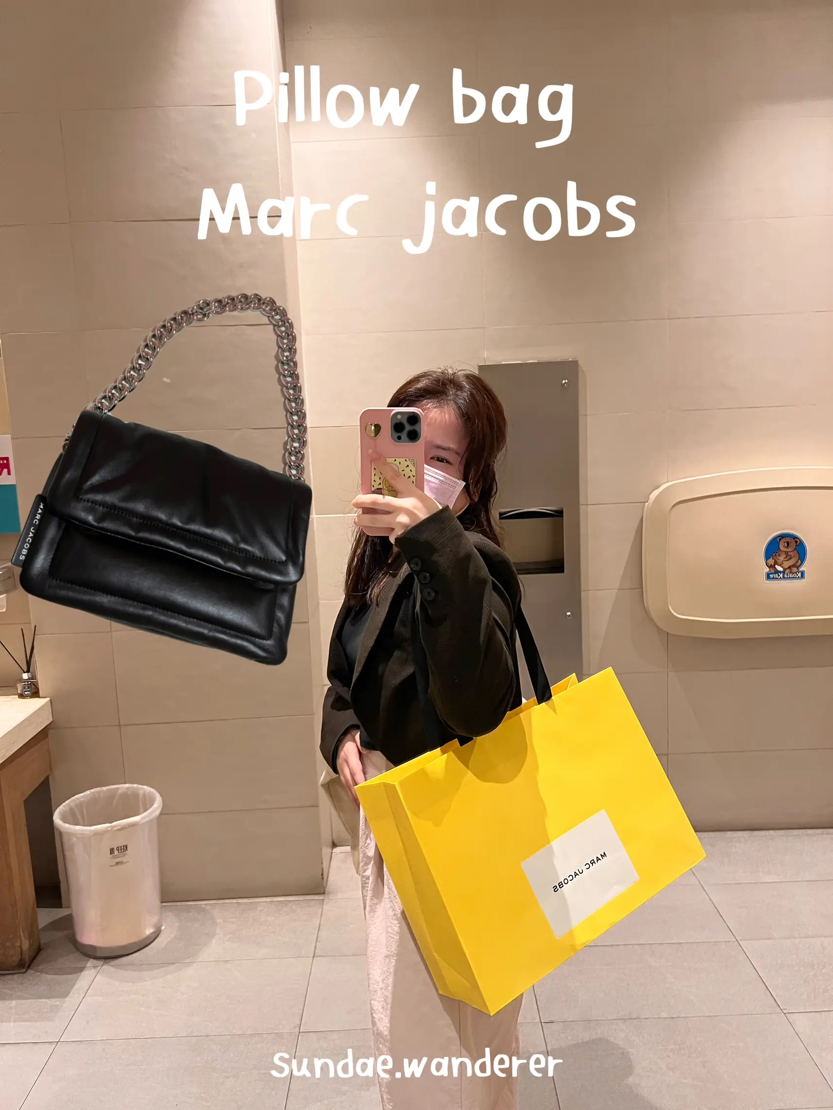 Marc jacobs discount pink pillow bag