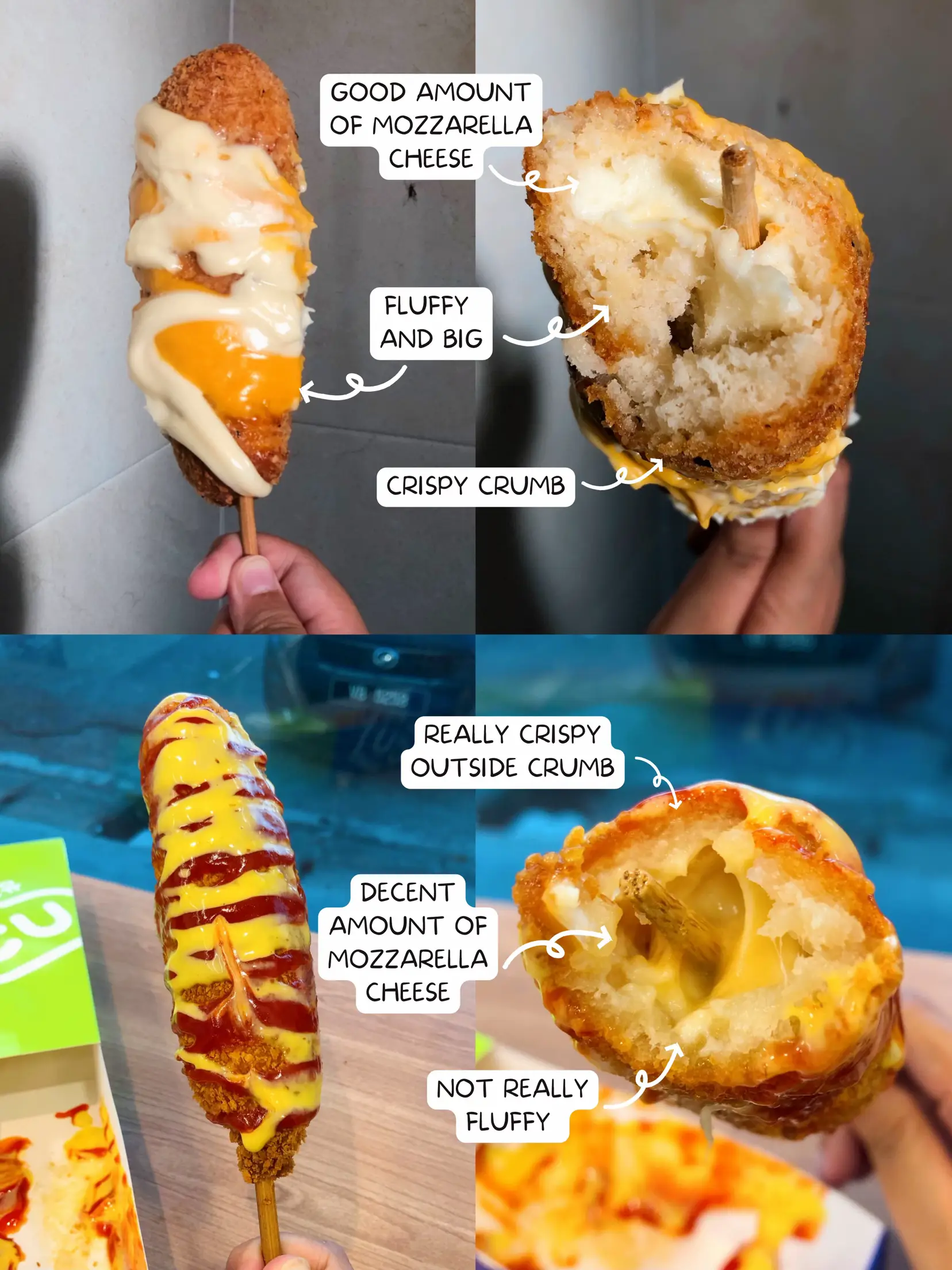 Corndog Family Mart VS CU Mart 🧀🔥 Gallery posted by Shafiqah Amira