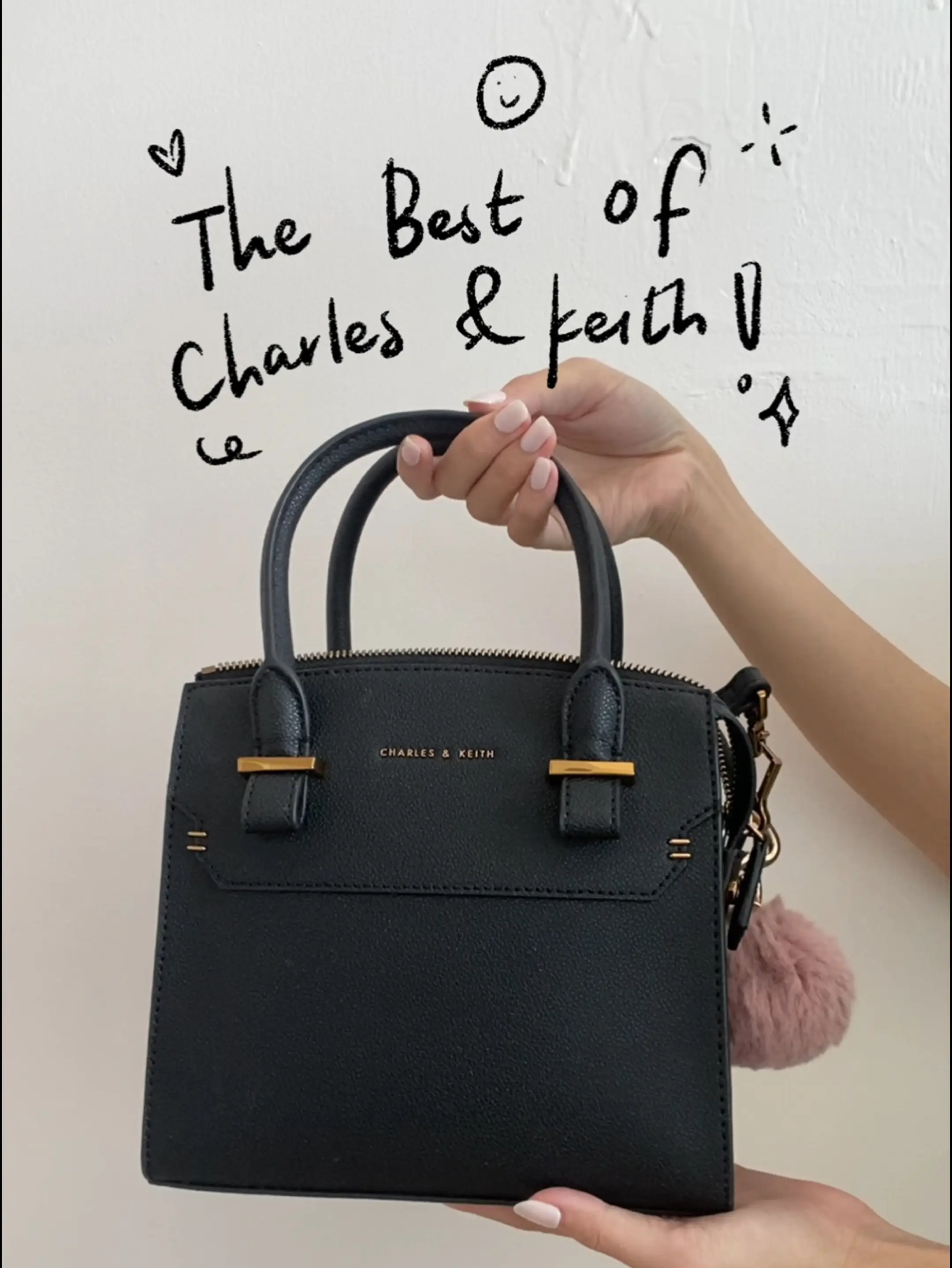 CHARLES & KEITH LEIA TOTE BAG UNBOXING + REVIEW