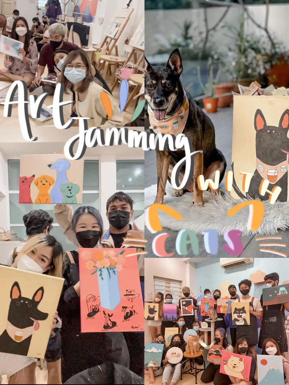 𝙇𝙄𝙁𝙀 𝘼𝙧𝙩 𝙅𝙖𝙢𝙢𝙞𝙣𝙜 𝙬𝙞𝙩𝙝 𝘾𝙖𝙩𝙨 วิดีโอที่เผยแพร่โดย 𝓘𝓼𝓪𝓫𝓮𝓵 Lemon8