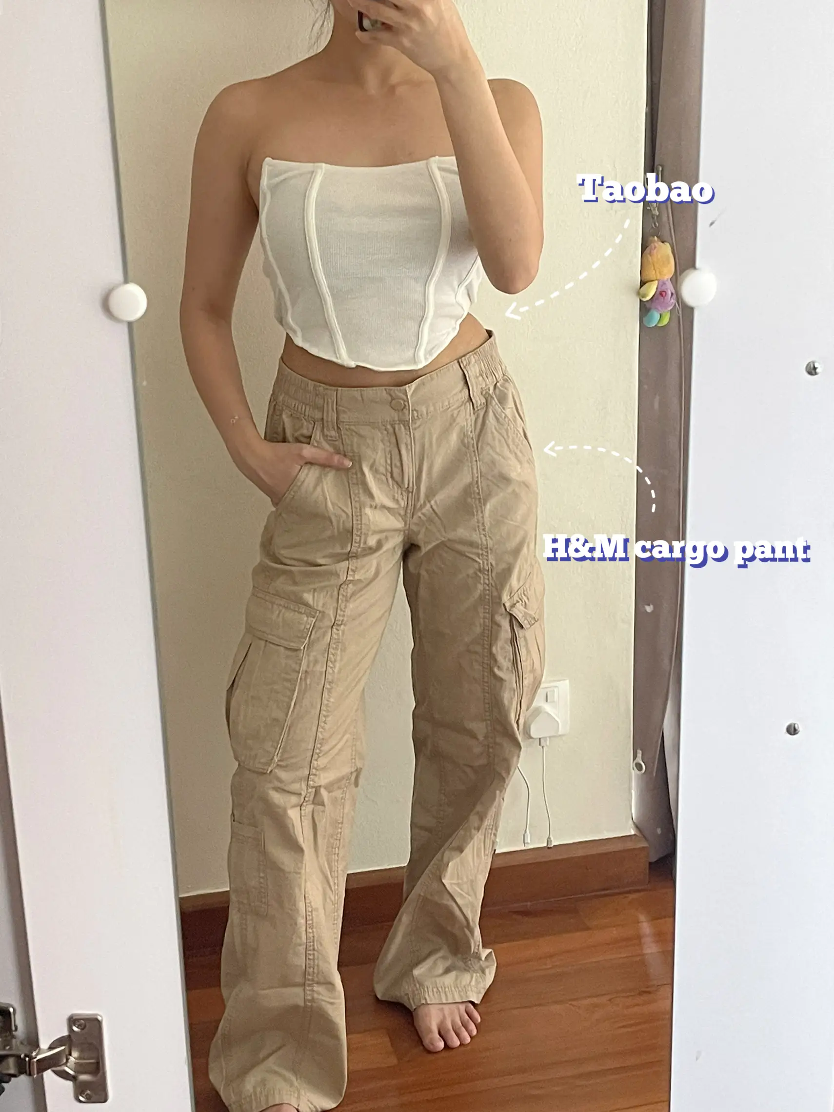 H&M CARGO PANTS REVIEW + STYLING 📦🤔