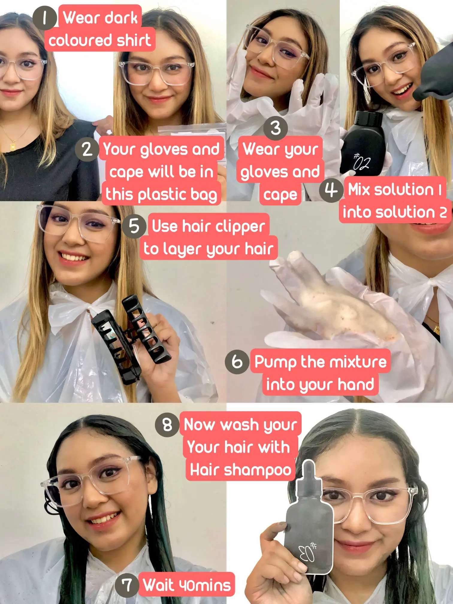 Hello Bubble Hair Dye Instructions DIY My Virgin Hair with Hello Bubble Hair Color 🫣 | Galeri diposting