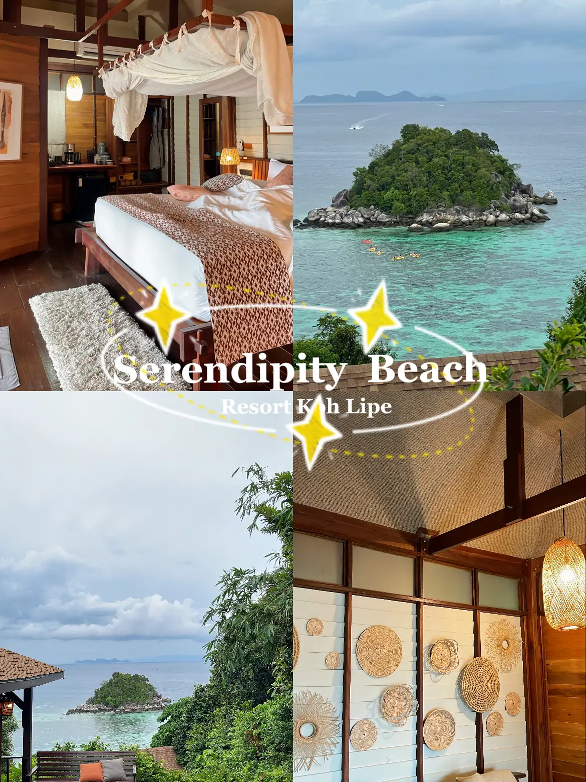 Serendipity ที่พักติด1ใน3ของหลีเป๊ะ 🏝🌊 | แกลเลอรีที่โพสต์โดย 🫠 | Lemon8