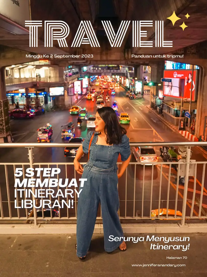 5 STEP MEMBUAT ITINERARY LIBURAN! | Galeri Diposting Oleh J_anandary ...