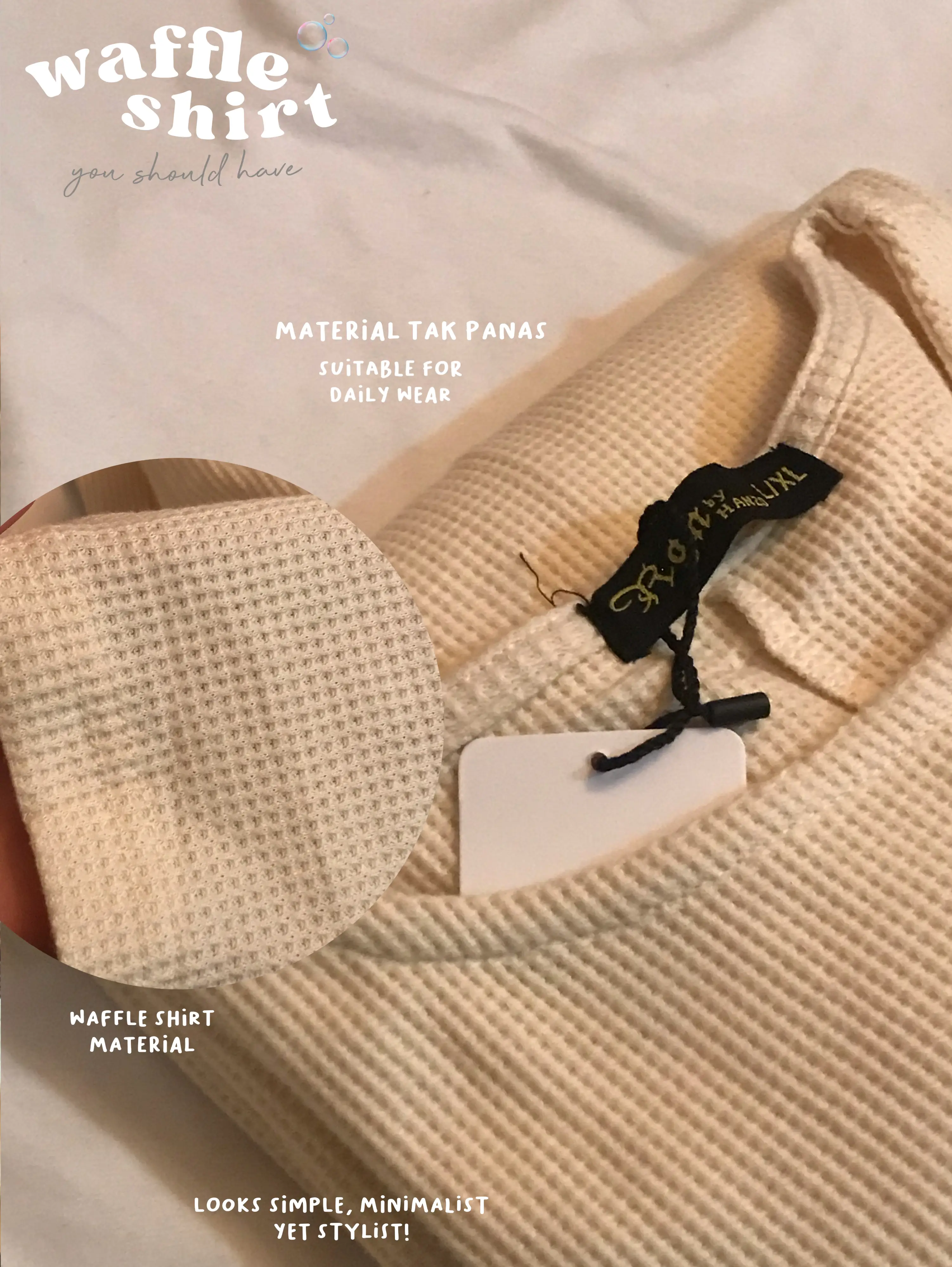 Waffle shirt you should have 💨 Gallery posted by Dania Qistina Lemon8