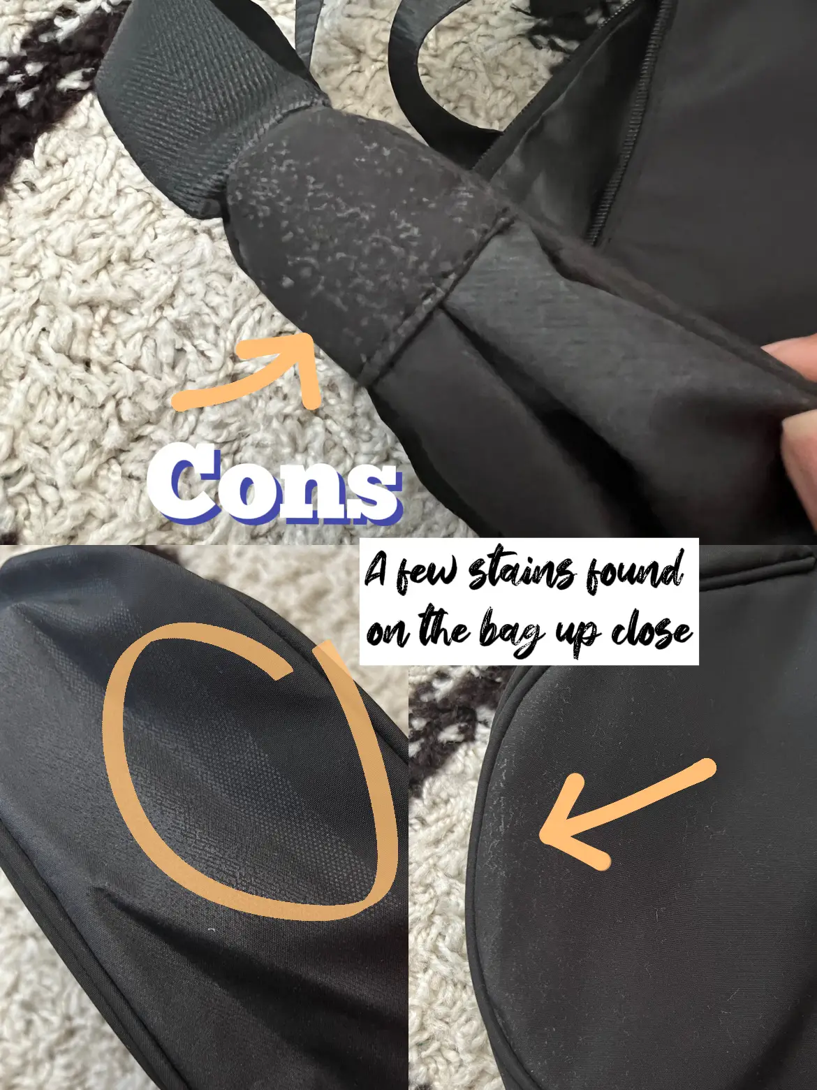 Review of SHEIN's dupe of the viral uniqlo bag!