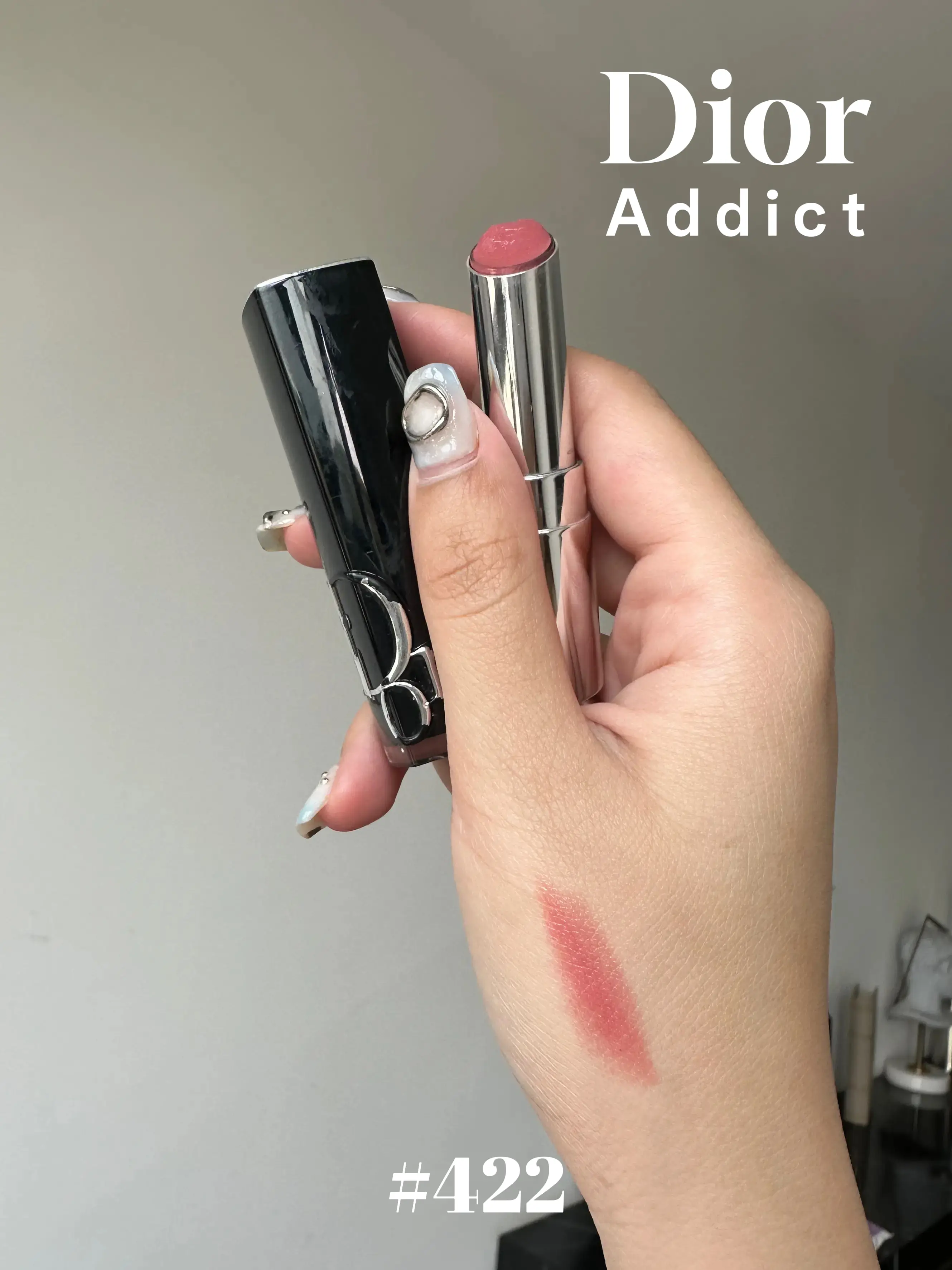 Dior ~ Dior Addict Shine Lipstick Intense Color ~ #422 Rose Des